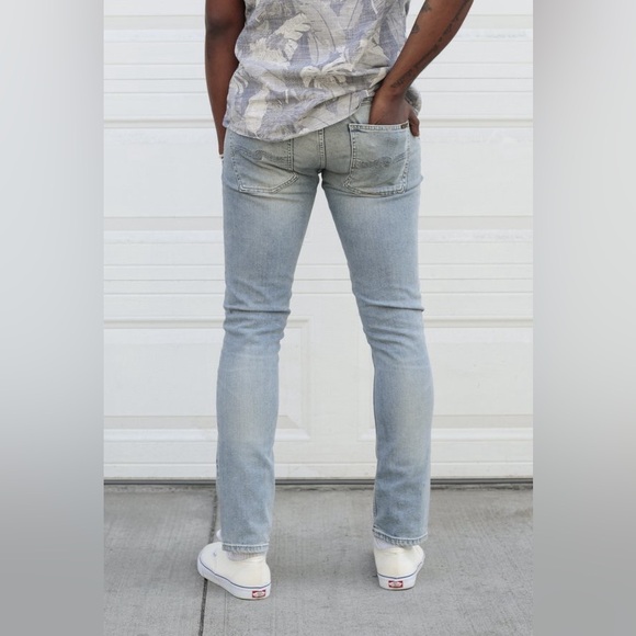 Men’s Nudies Grim Tim Slim Straight Jeans - Picture 2 of 11